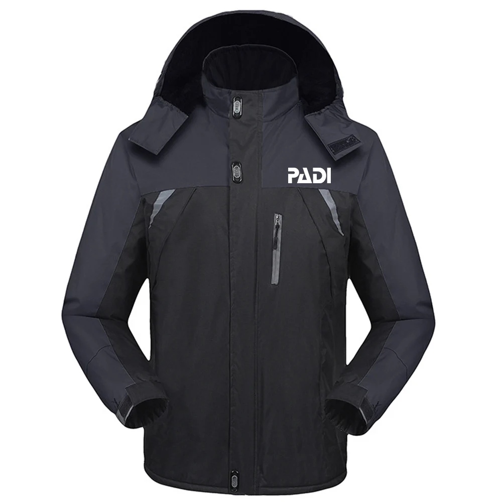Непромокаемая ветровка с логотипом Padi для водителя акваланга теплая уличная