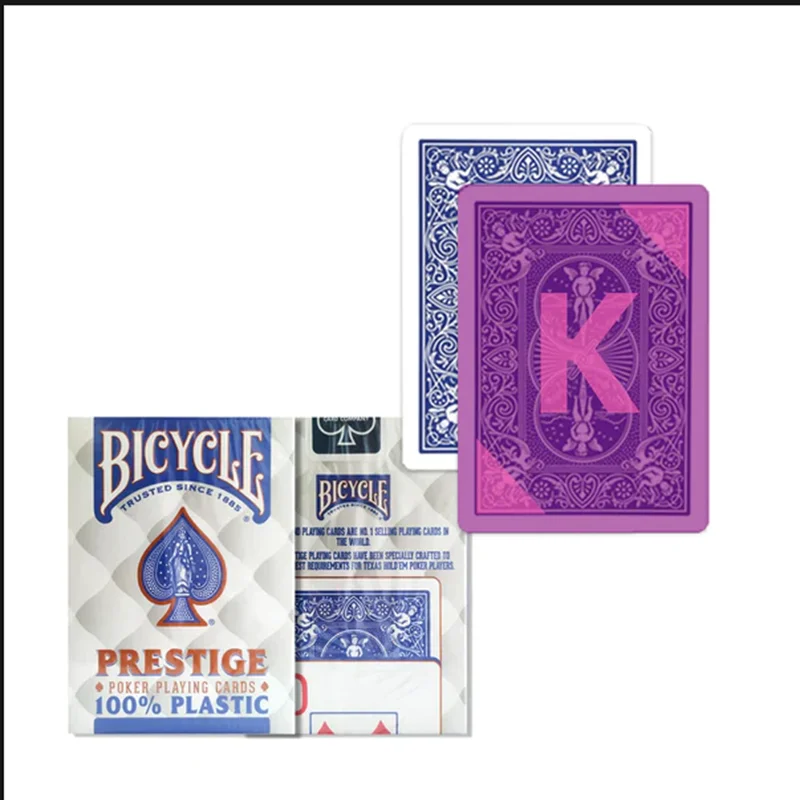 Фото Bicycle Prestige Пластиковая игральная карта с маркировкой для чернильных солнцезащитных очков и карточек с маркировкой Контактные линзы (только карты) №2