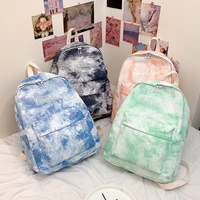 fashion nylon printing women backpack rucksack teenager girls casual large capacity students school bags female travel bagpack