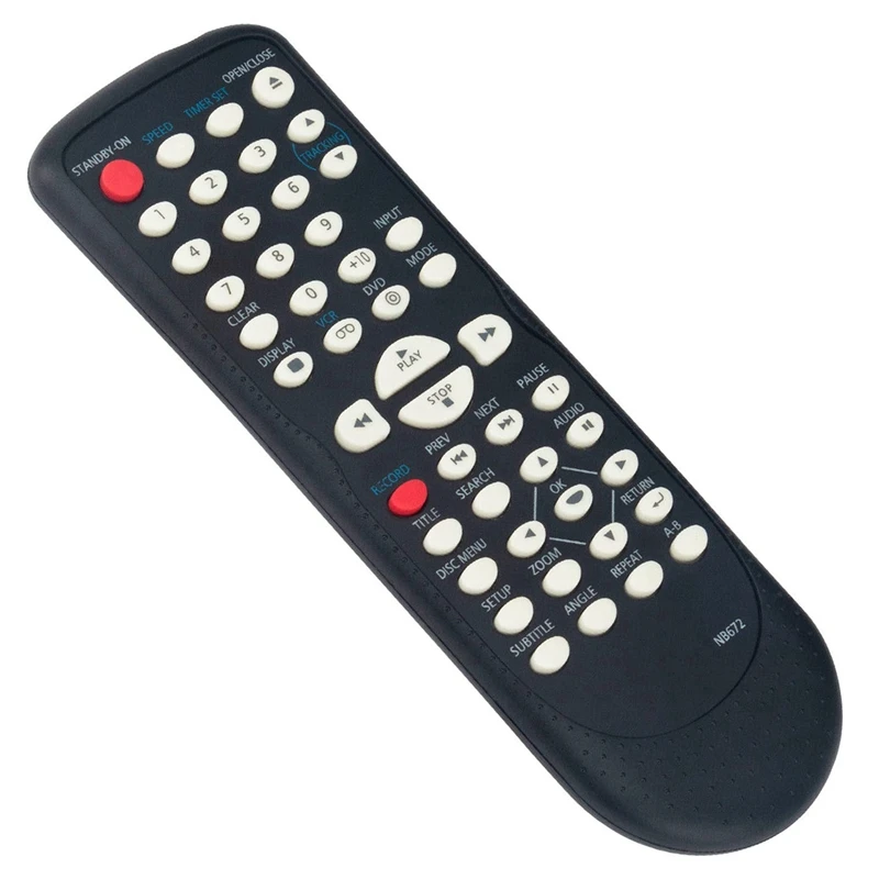 NB672 NB672UD сменный пластиковый пульт дистанционного управления для Magnavox DVD VCR