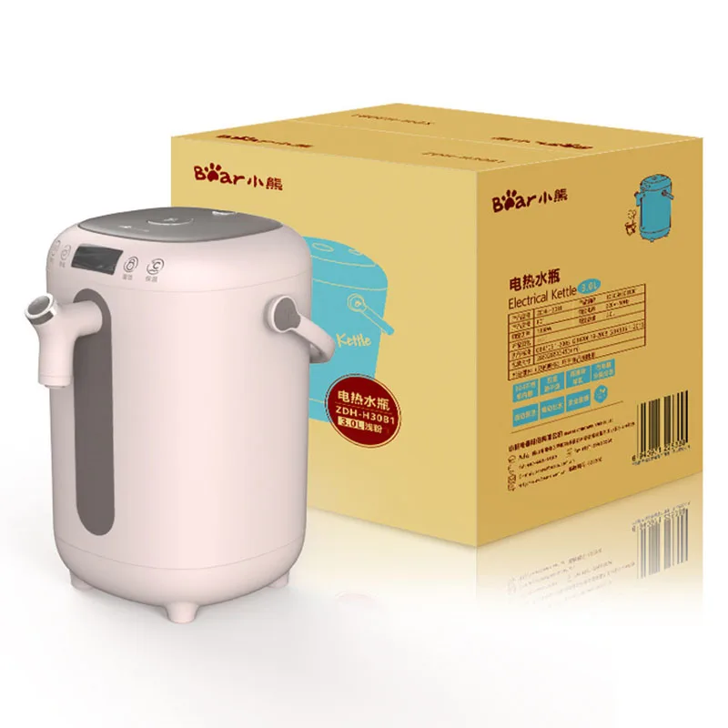 Electric thermos kettle stainless steel smart child lock insulation electric kettle 3L constant temperature