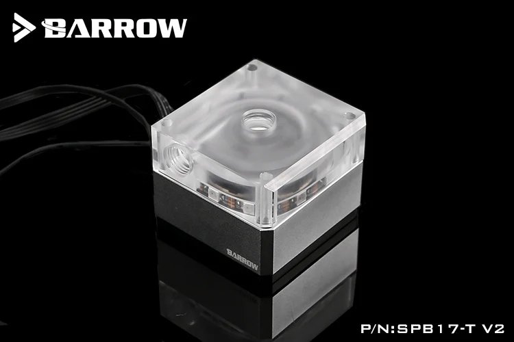 Водяные насосы Barrow SPB17-T-V2, 17 Вт PWM, LRC 2,0, только для водных досок Barrow, водяное охлаждение