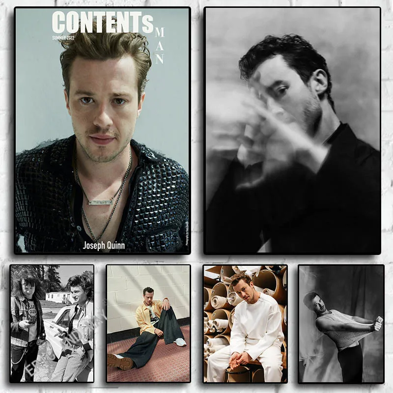 

Russian actor Joseph Quinn's personal photo poster canvas wall art room decoration home decoration poster decoration painting