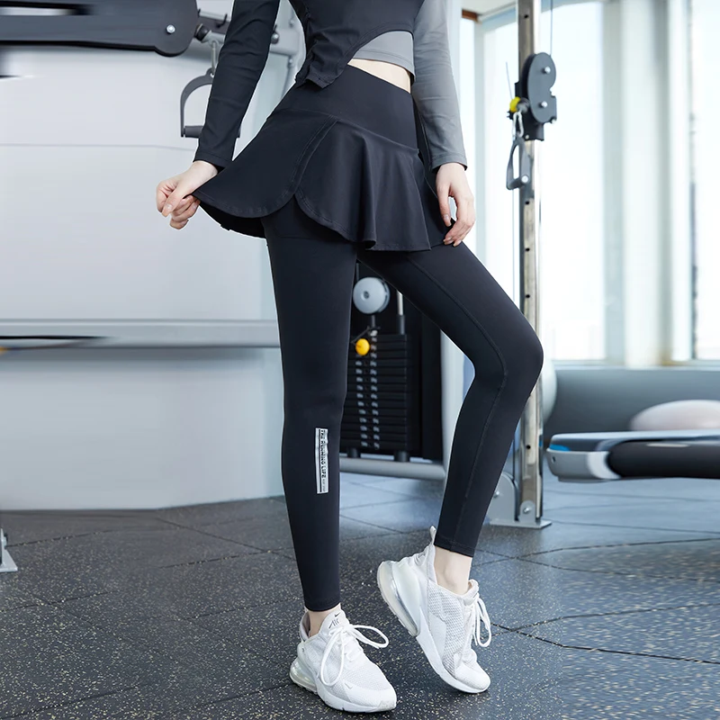 Winter Warm Leggings Women High Waist Legging Thick Velvet Pants Fashion Solid 2 In 1 Double Layer Autumn Leggings With Fleece