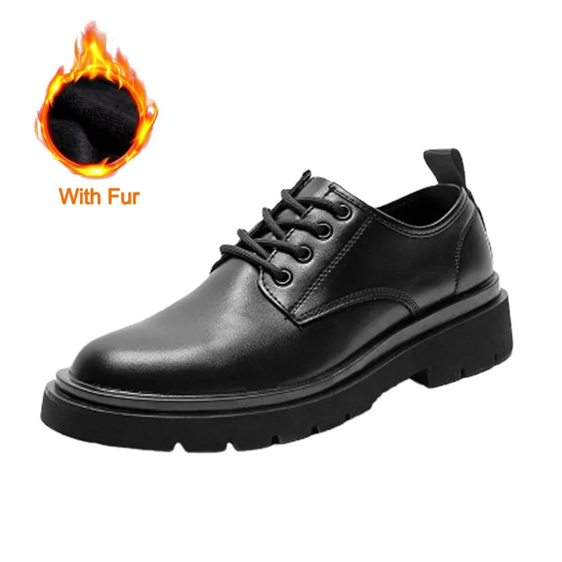 

Туфли-оксфорды мужские из натуральной кожи, роскошные брендовые, деловая обувь для работы, модные ботинки в итальянском стиле