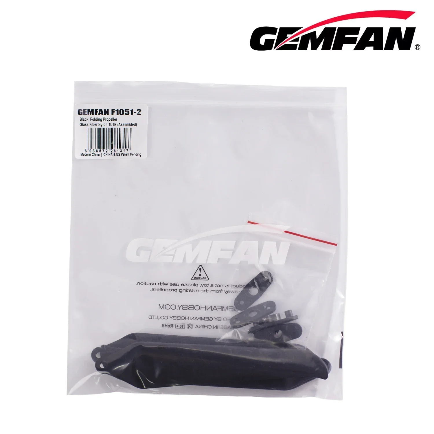 2 пары (2CW + 2CCW) Gemfan F1051 10-дюймовый складной пропеллер лопасти/3-лопастные