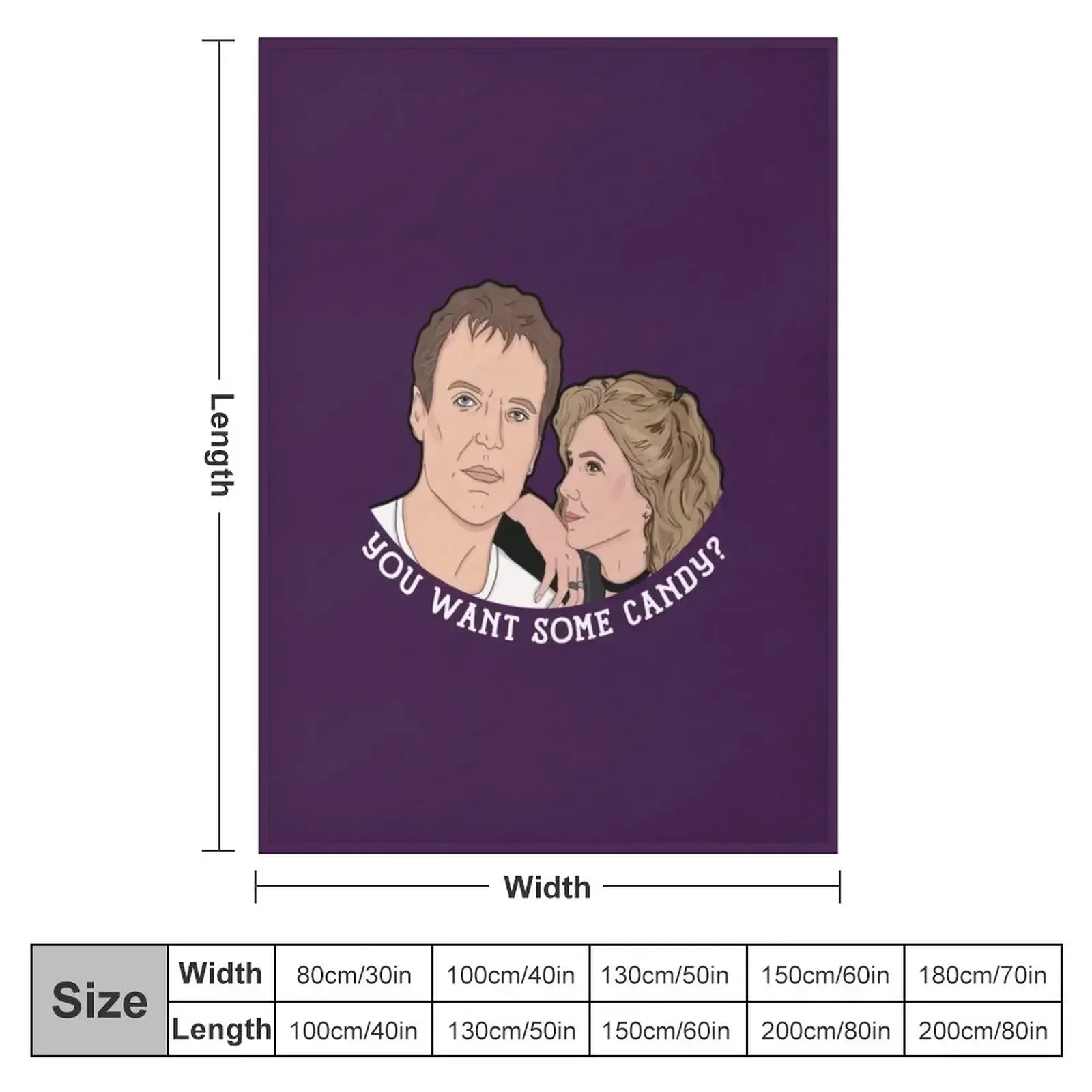 Пушистое одеяло Giles &amp Joyce Band Candy BTVS