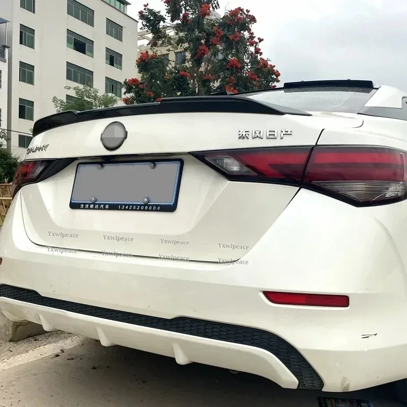 Высококачественный спойлер на крышу заднего окна из АБС-пластика для Nissan Sentra Sylphy