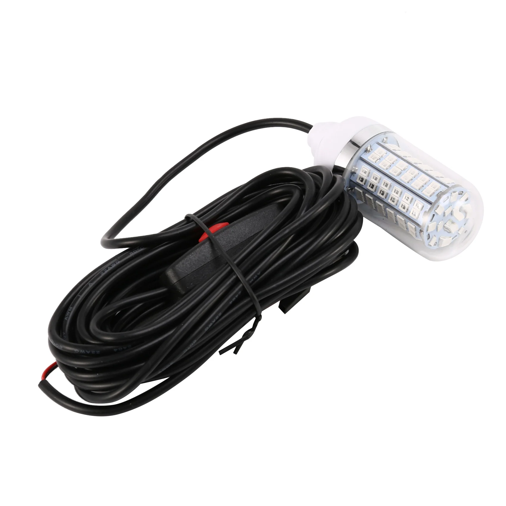 12 В светодиодный зеленый подводный погружной светильник для ночной рыбалки Crappie