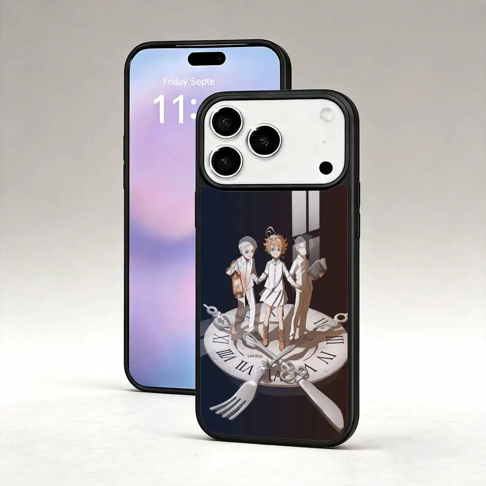 Чехол для телефона The Promised Neverland для iPhone 17, 16, 15, 14, 13, 12, Pro, Max, магнитный, для беспроводной зарядки Magsafe (art.: 3920dadabce41) - 3920dadabce41
