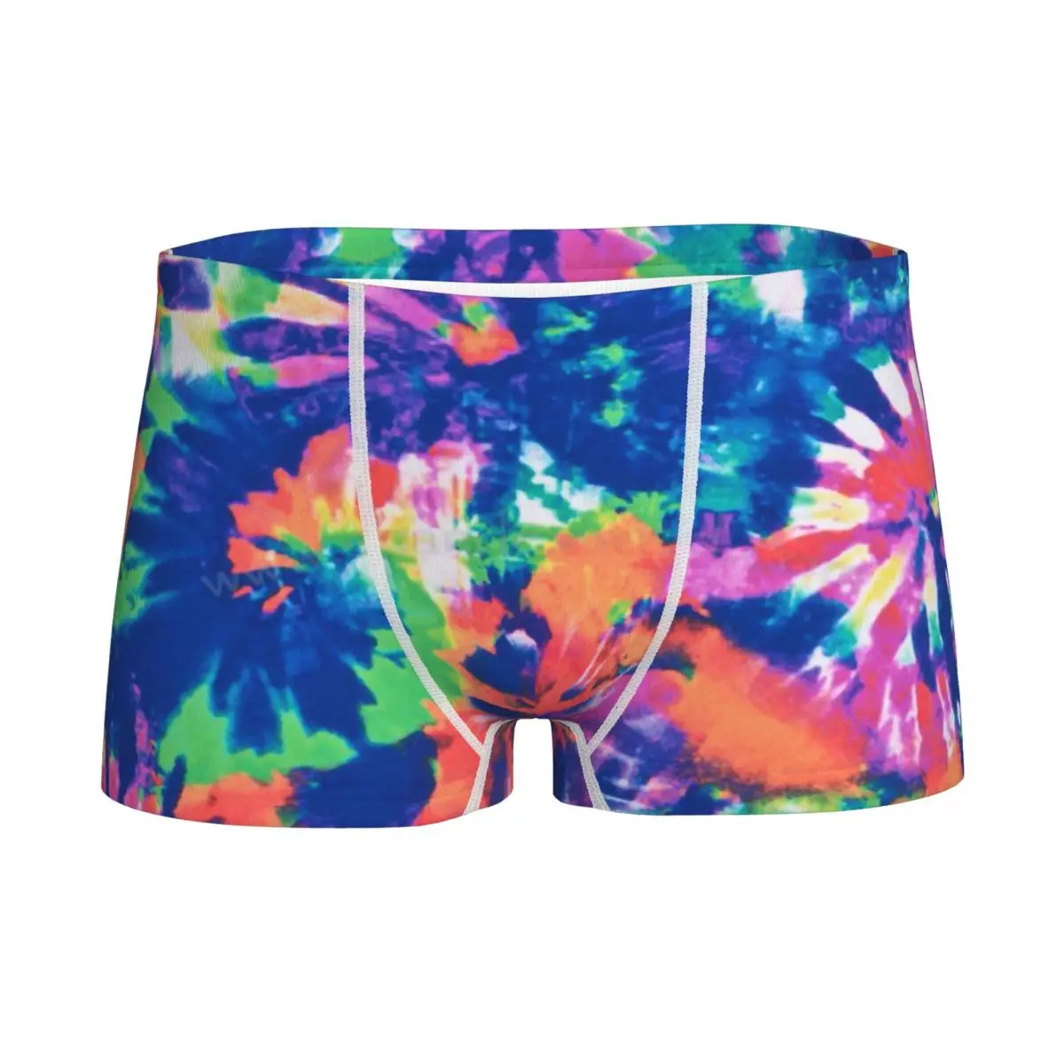 

Children Boy Underwear Tie Dye Youth Briefs Boxer Shorts Hippie Teenage Cotton Underpants