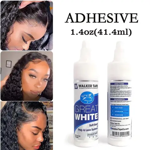 Walker Tape Белый водостойкий клей для волос