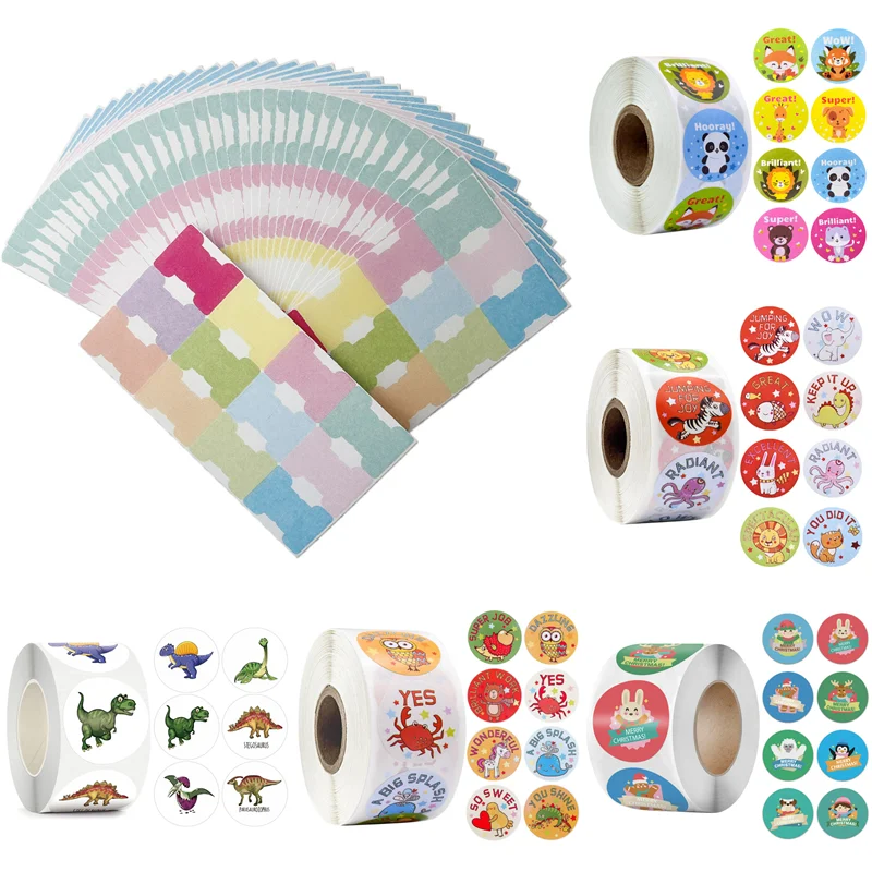 

120/500 шт. липкие индексные вкладыши, яркие перезаписываемые и многослойные вкладыши для файлов, флаги для страниц или книг, маркеры, Мультяшн...