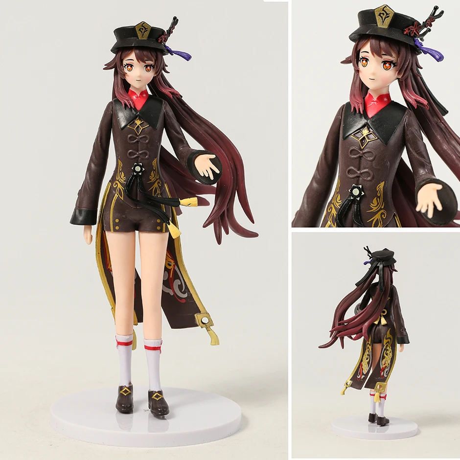 

Genshin Impact Hu Tao Standing Version PVC Figurine Collectible Model Figure Anime Game Toy