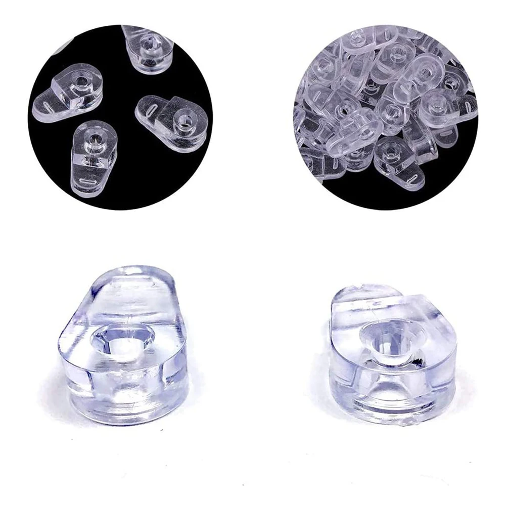 

Securing Clip Glass Clip No Punching Plastic 100% Original 20 X 11 X 7mm 50PCS High Quality FOR Wardrobe Mirror