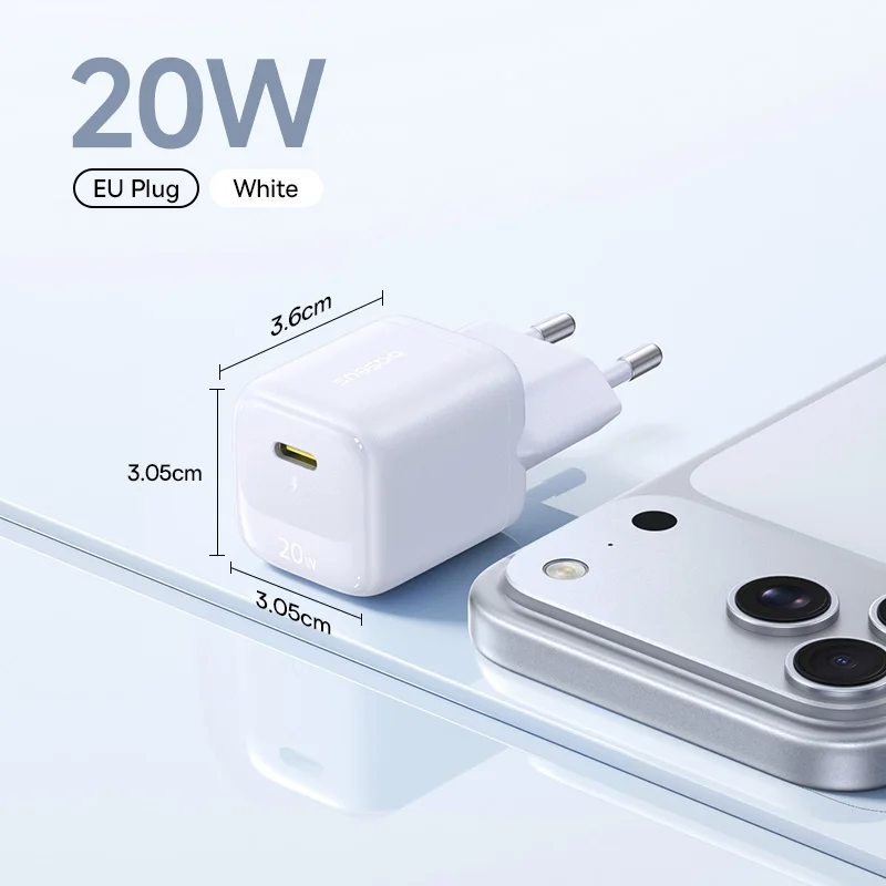 Портативное зарядное устройство Baseus 20W с быстрой зарядкой для iPhone — фото товара