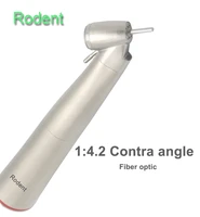 hot selling increase low speed optical contra angle handpiece for dental micromotor 14 2 led light e type connector