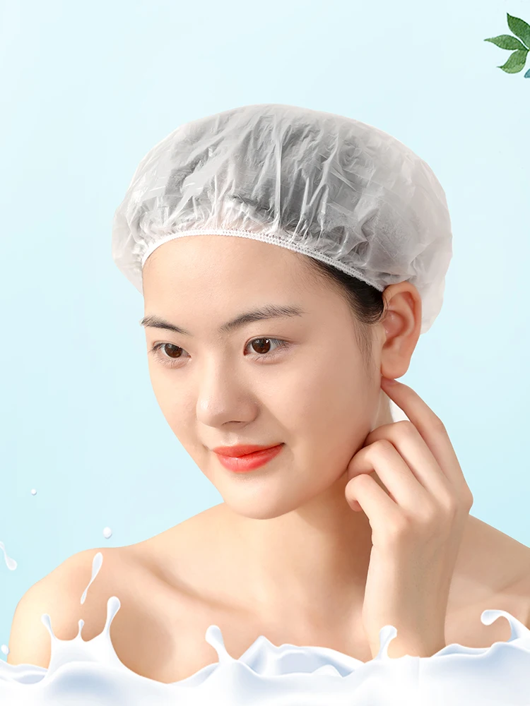

Xiaomi Youpin 30pcs/lot Disposable Degradable Shower Cap Waterproof Cleaning Headgear Travel portable shower cap