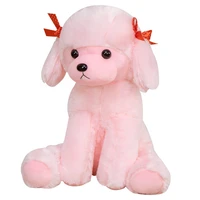 hot cute plush poodle toys life like curly hair dog dolls stuffed soft animal pillow for children baby birthday home decor