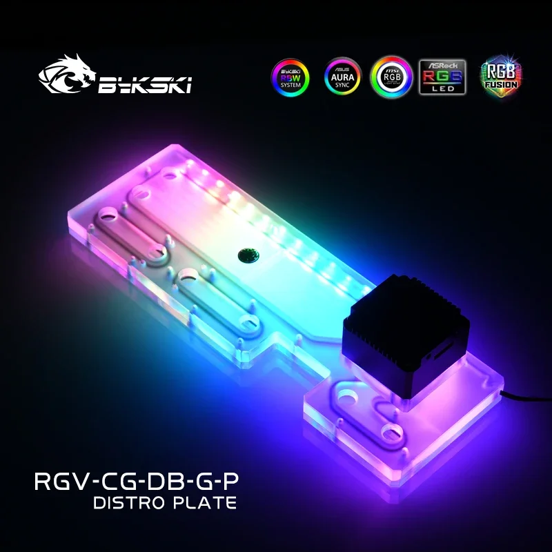 Акриловый бак BYKSKI для корпуса компьютера COUGAR DARKBLADER-G/-S/3PIN 5V D-RGB/комбинированного