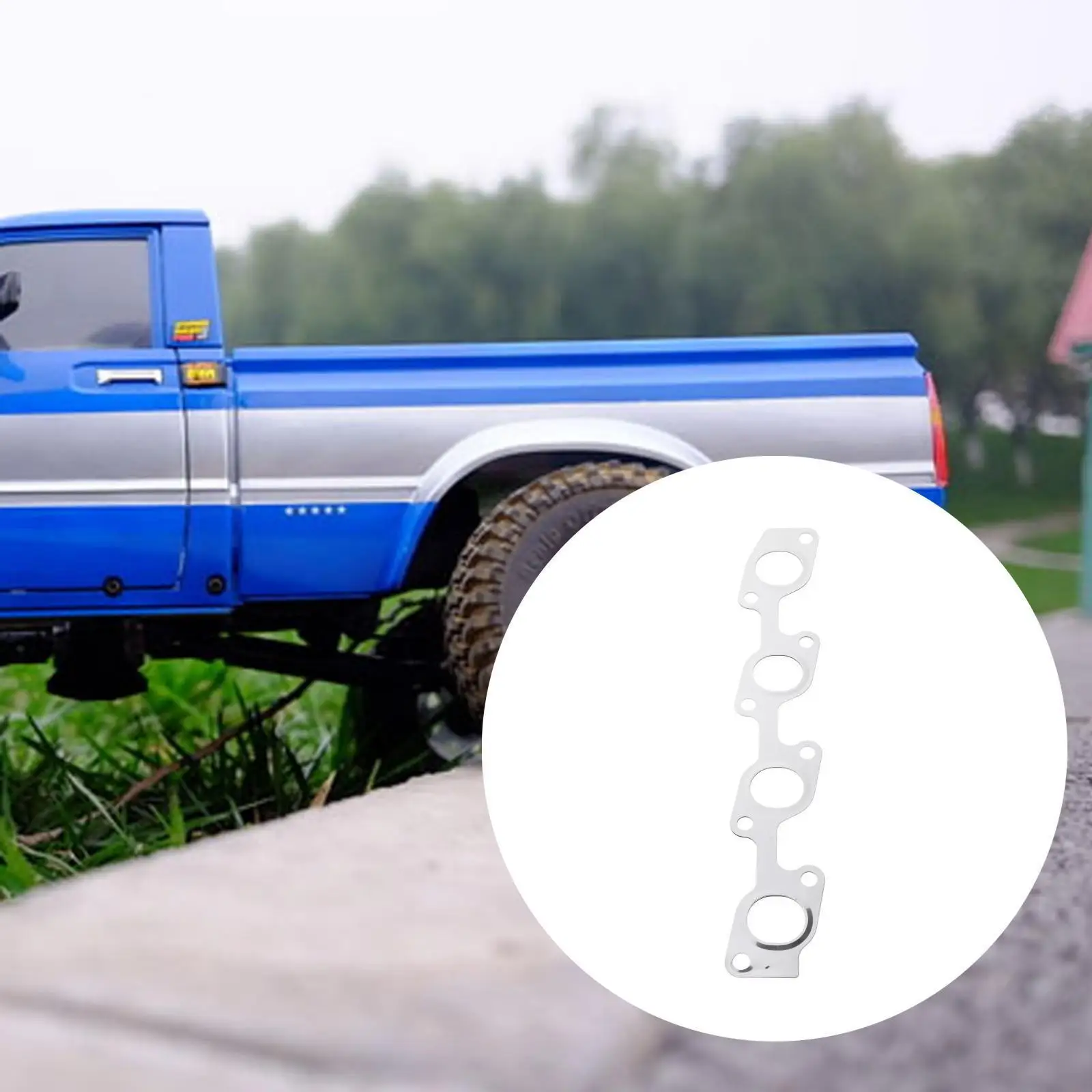 17173-54030 запасная уплотнительная прокладка выпускного коллектора для Hilux LN106 3L 2 8