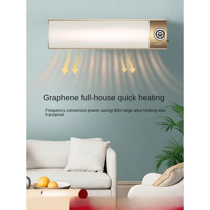 

Графеновый обогреватель для всего дома, домашний энергосберегающий инвертор, электрический обогреватель для спальни