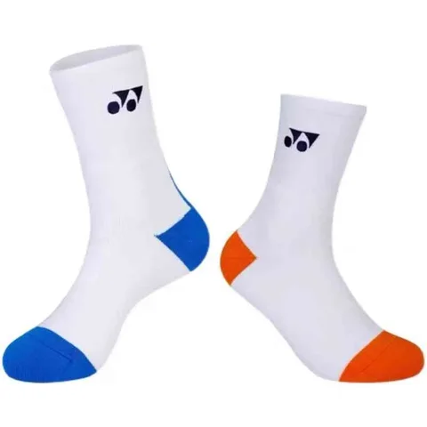 Профессиональные носки для бадминтона YONEX 19001LCW, прочные, толстые, нескользящие, дышащие, с полотенцем, спортивные носки с уткой-мандаринкой