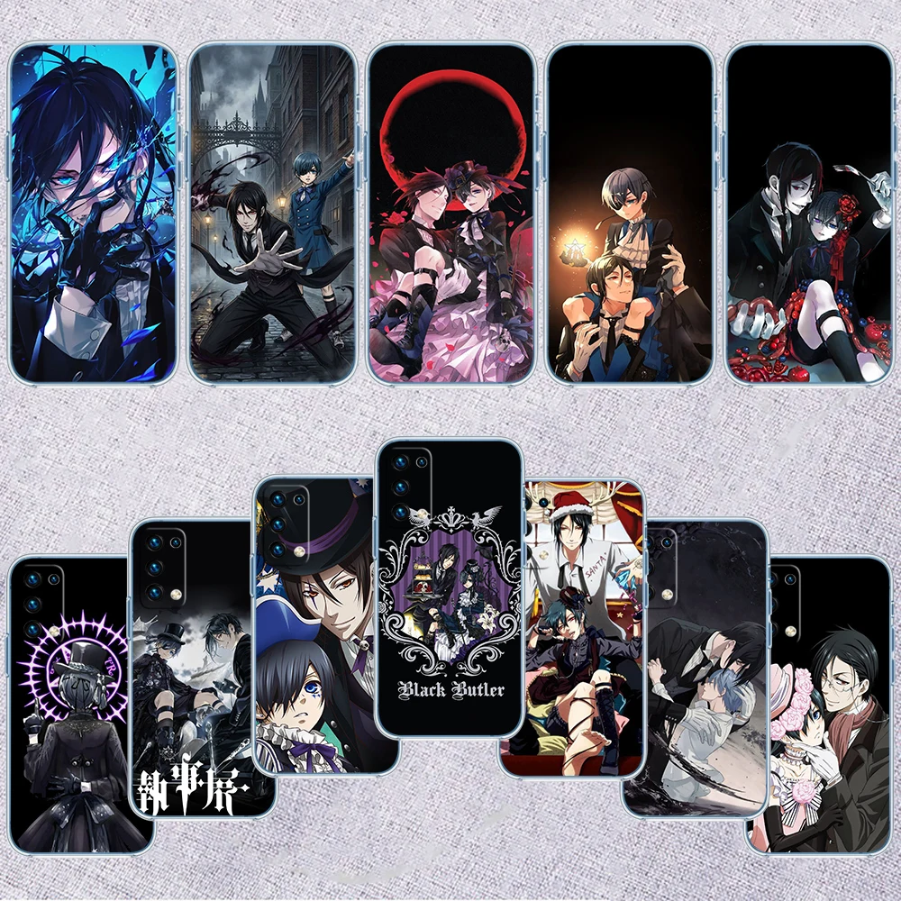 Фото Чехол IJ12 Black Butler прозрачный для Motorola Moto G40 G04 G05 One Ace Action Fusion + Plus Hyper Macro Vision Zoom №1