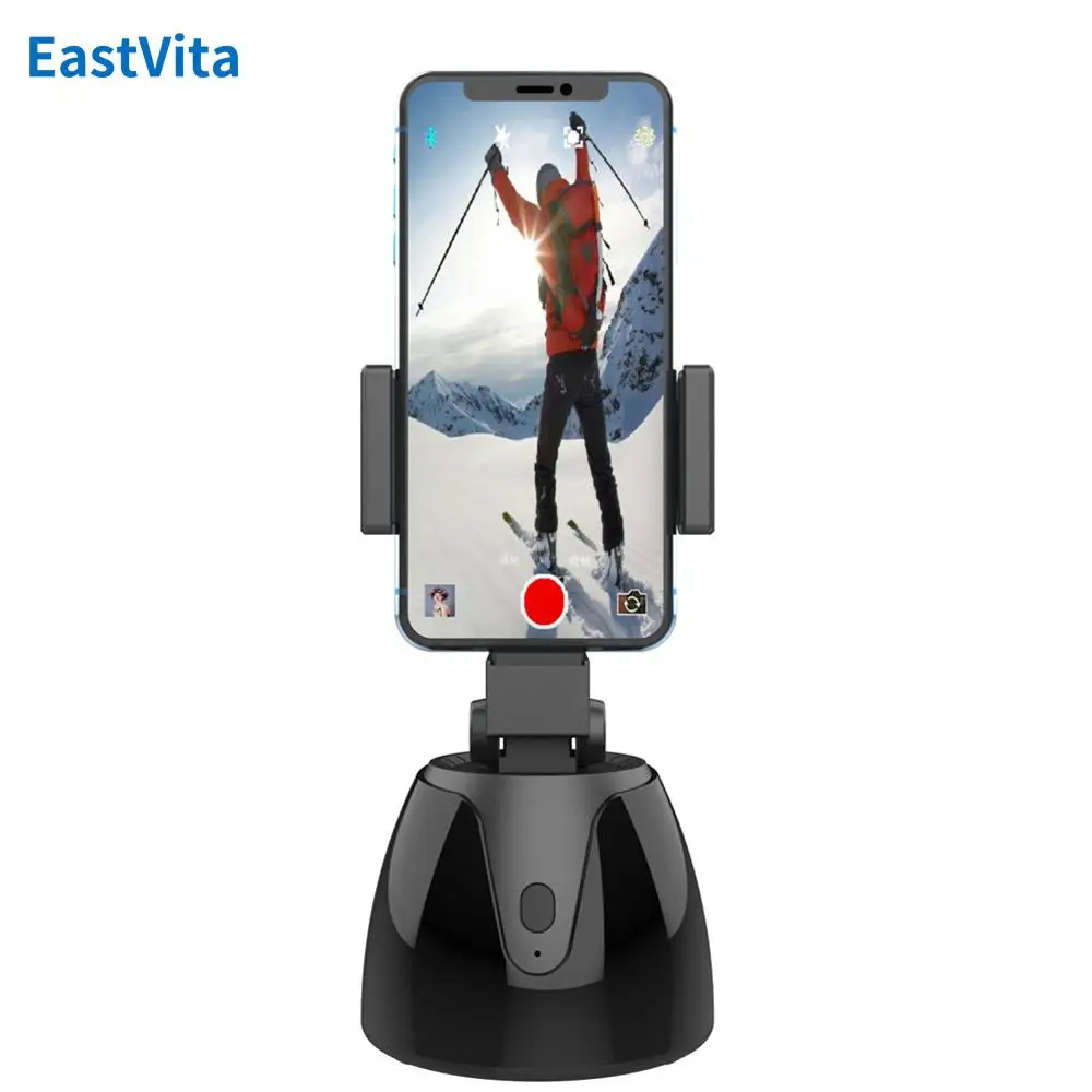 

Automatic Smart Selfie Stick 360 Degree Rotation Mobile Phone Stabilizer Holder Face Tracking Camera Tripod For Video Recording