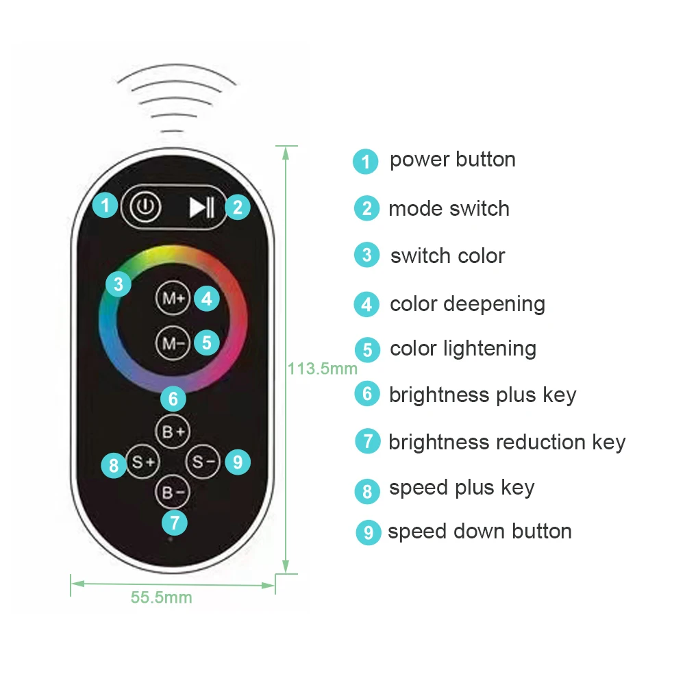 Термостатическая Душевая система с пультом дистанционного управления сменный