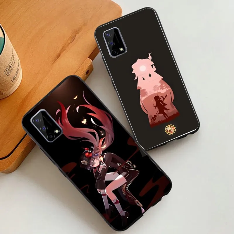 

Чехол для телефона Hu Tao Genshin чехол для телефона для VIVO Y95 Y93 Y31 Y20 V19 V17 V15 Pro X60 NEX, мягкий черный