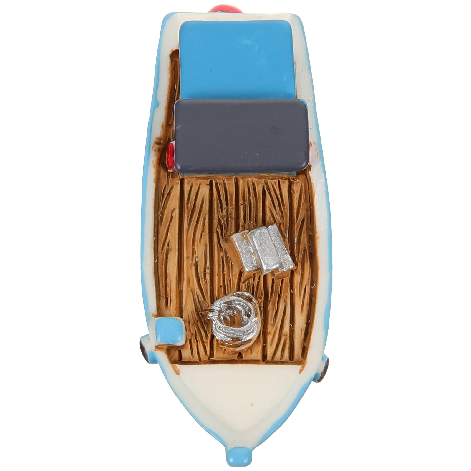 

Sand Table Accessories Fishing Boat Ornaments Dollhouse Kits Beach Theme Decors