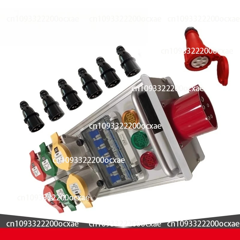 Распределительная коробка для сцены, 6-контактный небольшой блок питания, розетка 16А, большой световой экран, контроллер светодиодной проводки, сценическая розетка, блок питания для сцены