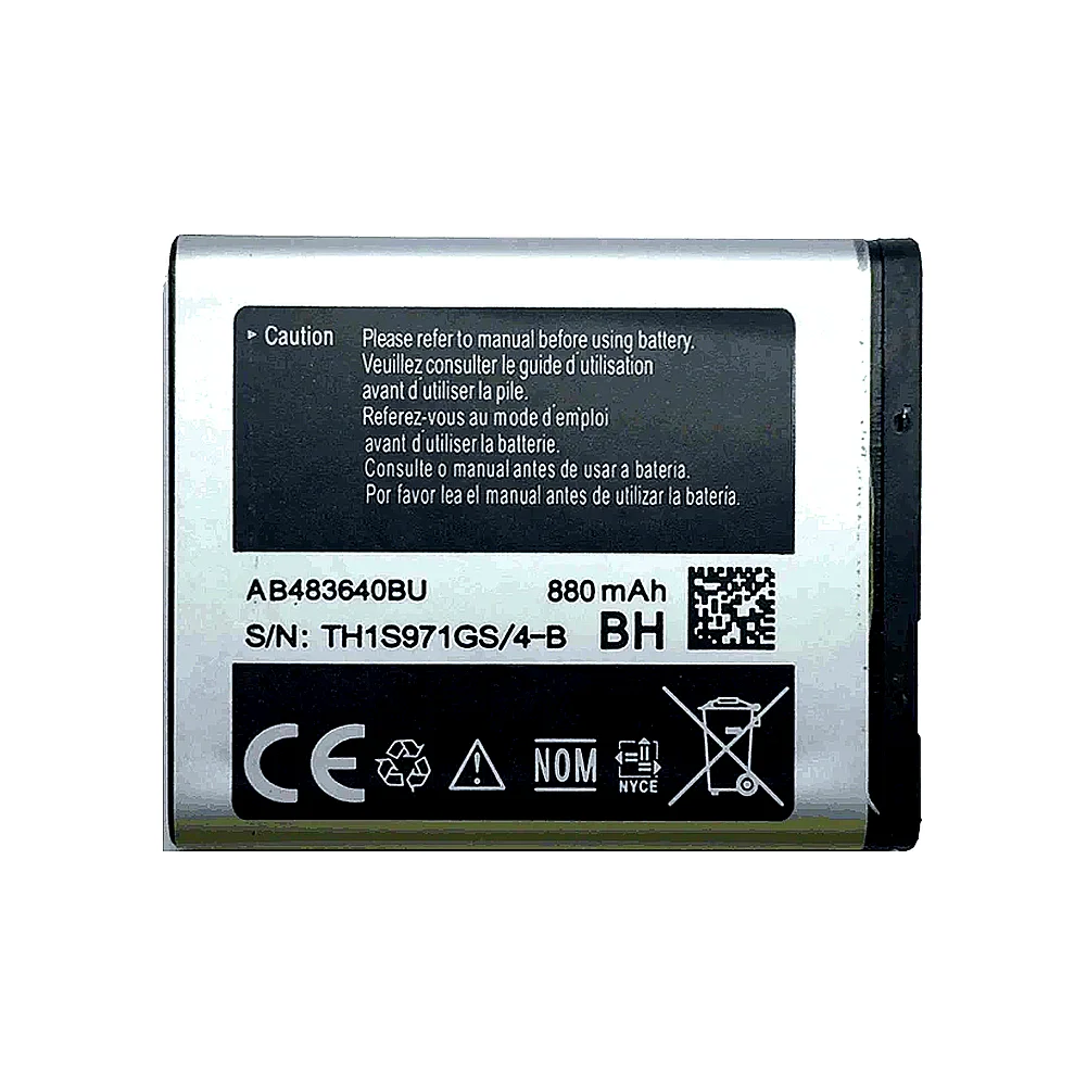 Фото Аккумулятор AB483640BU для Samsung J600, J608, C3050C, S7350C, F619, C3050, E740, E748, F110, F118, G618, L600, L608, B3210, M519 №2
