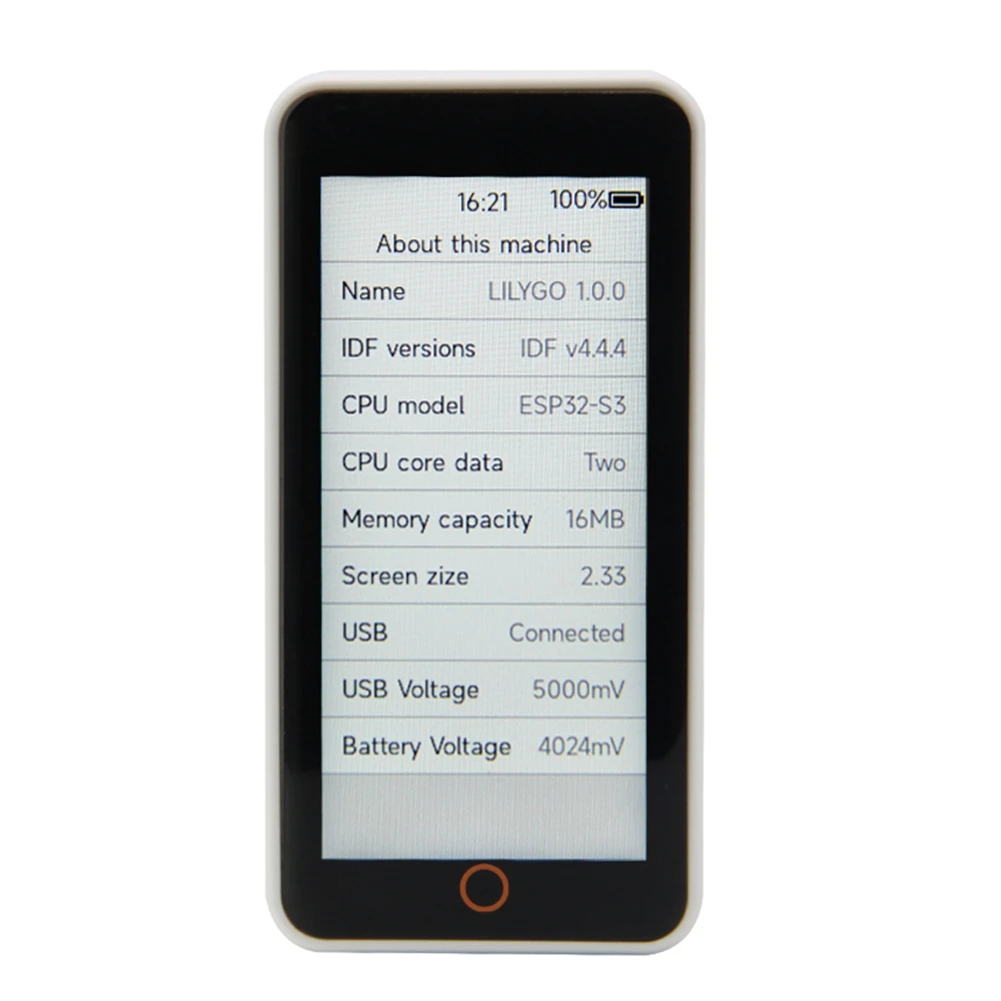 LILYGO T-Display-S3-Pro ESP32-S3 Сенсорный дисплей 2 33-дюймовый ЖК-дисплей Макетная плата I2C