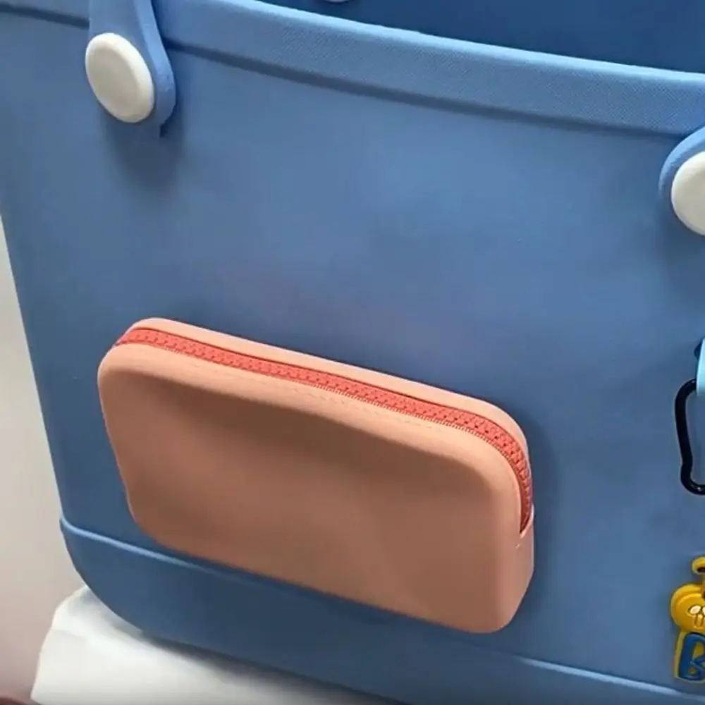 Новая сумка для монет EVA однотонная вместительная пляжная с подвеской