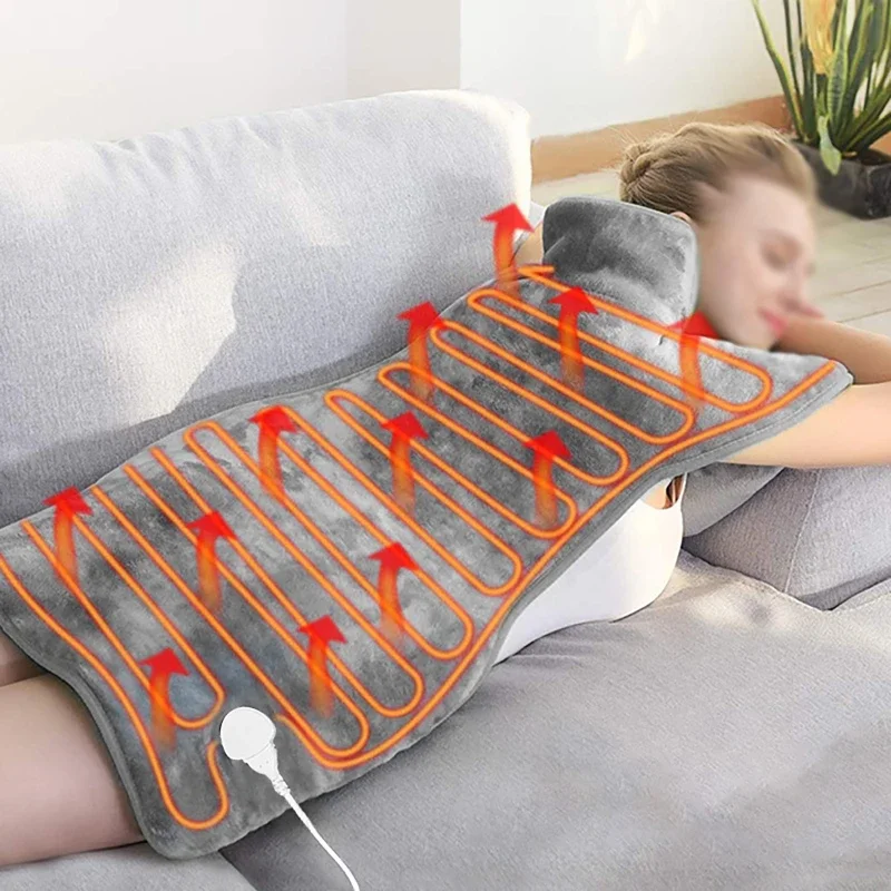 Электрическая грелка жилет для шеи и плеч зимняя тела грелки всей спины