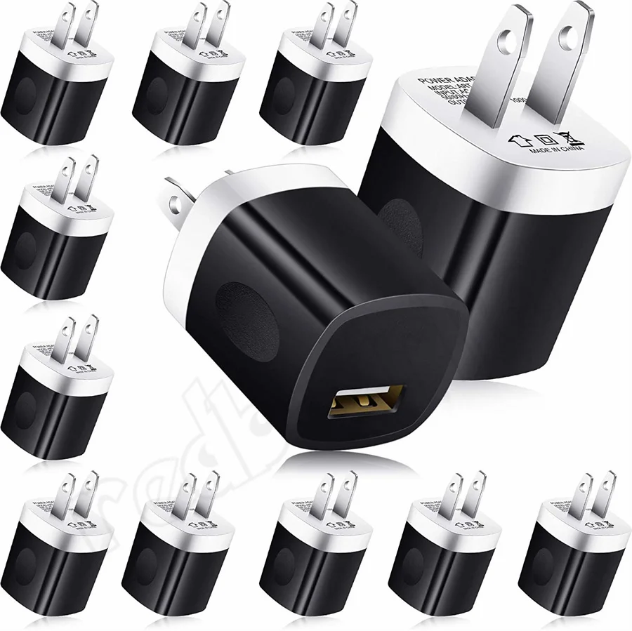 

10 шт., настенный адаптер питания для iphone X 8 7 6 samsung xiaomi huawei Xiaomi