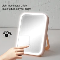 make up mirror charging complement table folding portable mirror led make up mirror with light