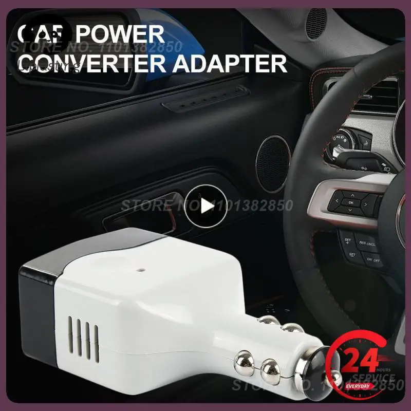 

1~5PCS Portable Car Power Inverter Converter DC 12V/24V to AC 220V USB Car Power Inverter Converter Charger Adapter 200W