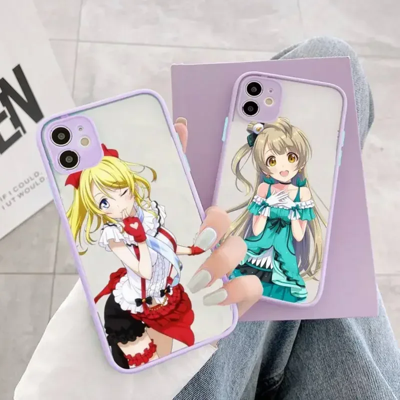 Прозрачный матовый чехол для iphone 14 11 12 13 plus mini pro max