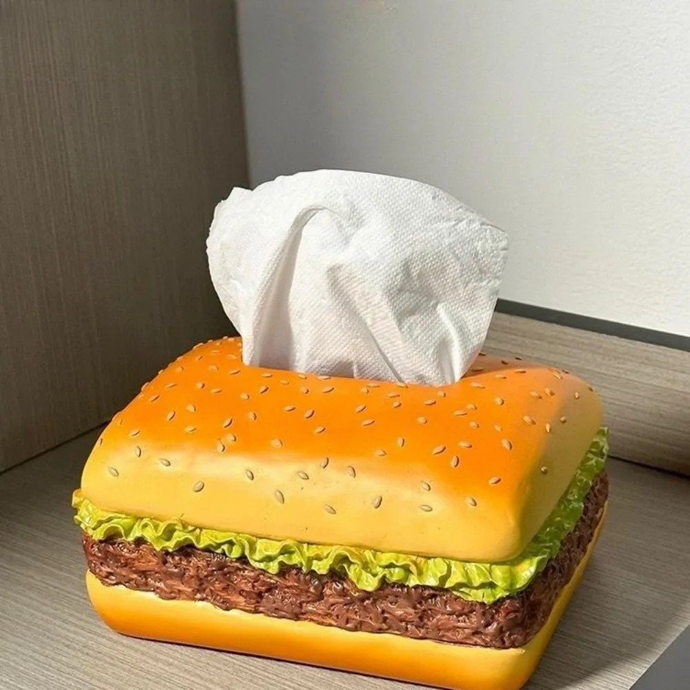 Имитация развлечения коробка для салфеток гамбургеров игра в прилив мультяшные