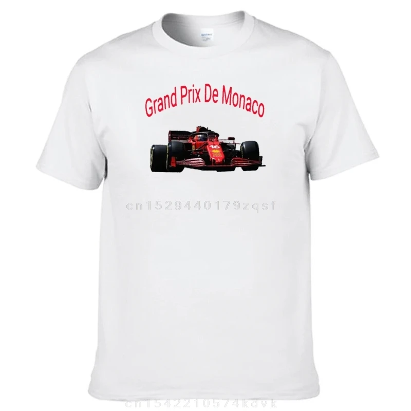 Футболка Le Grand Prix de Monaco футболки большого размера мужская футболка с короткими