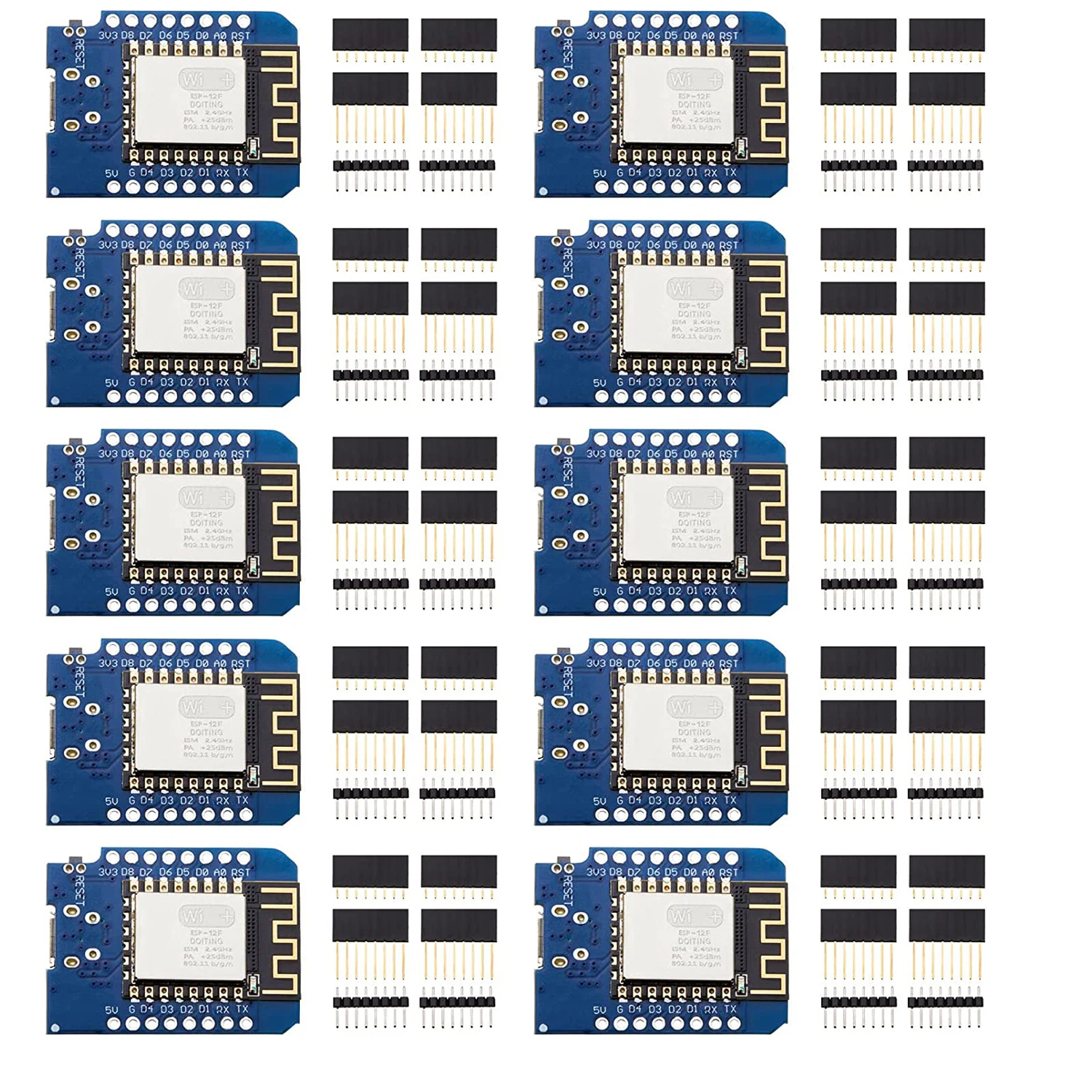 

10 шт. макетная плата NodeMcu Mini Wireless D1 Module для ESP8266 ESP-12F 4M Bytes WLAN Wi-Fi Интернет макетная плата