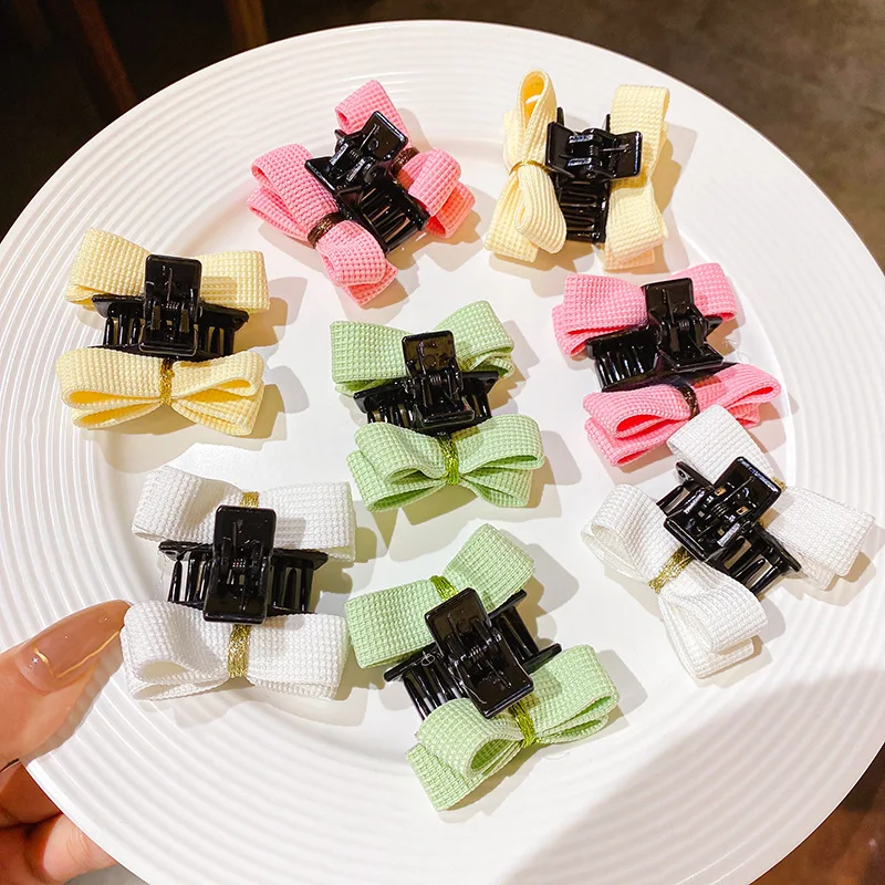 

New Design Feeling: Summer Bow Hairpin, Small, Fresh And Sweet Girl's Heart Grip, Fashionable Versatile Hair Accessories