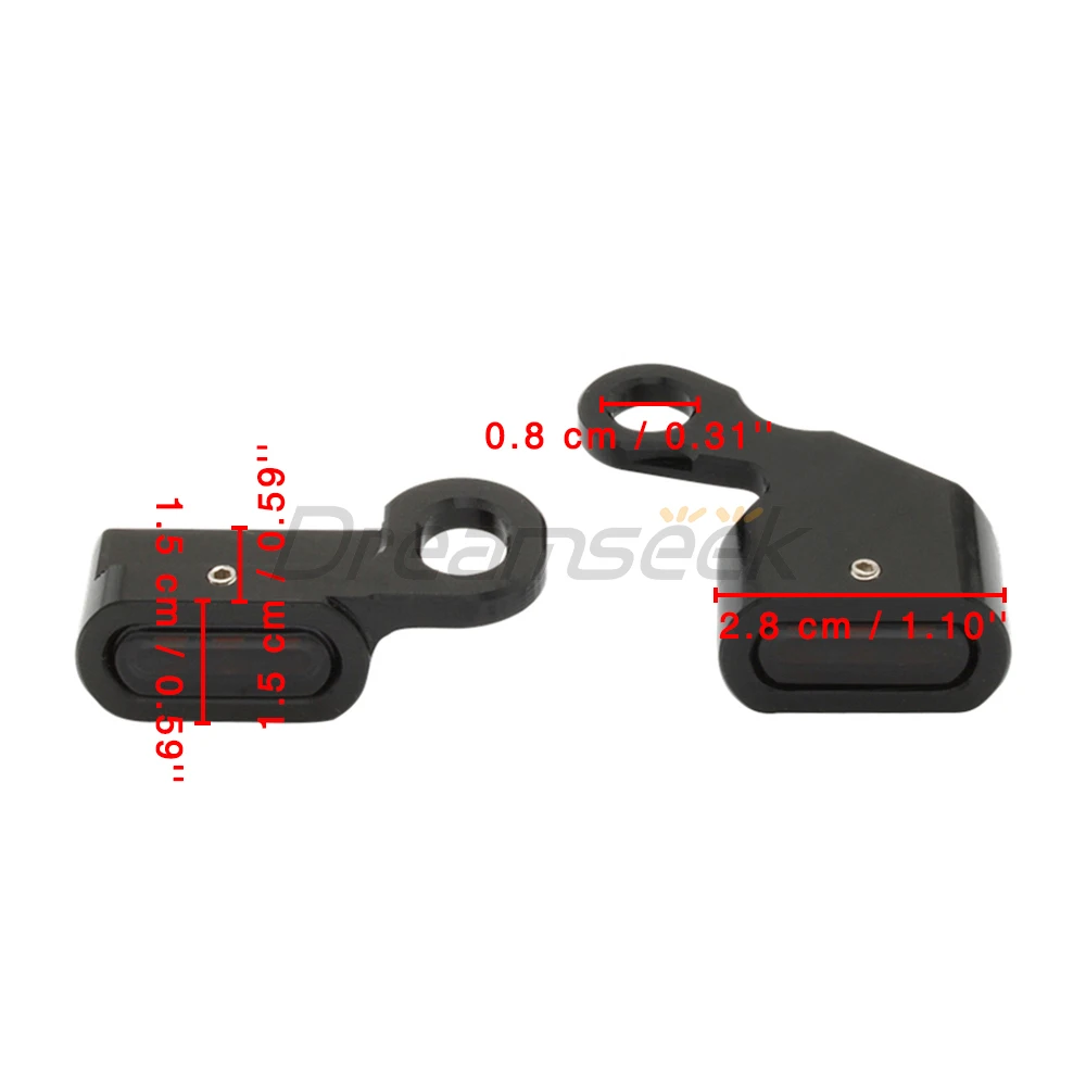 Фото Светодиодные габаритные указатели поворота на руле мотоцикла для Harley Sportster S RH1250 2021 2022 2023, индикатор с ЧПУ, дымчатые/янтарные линзы №3