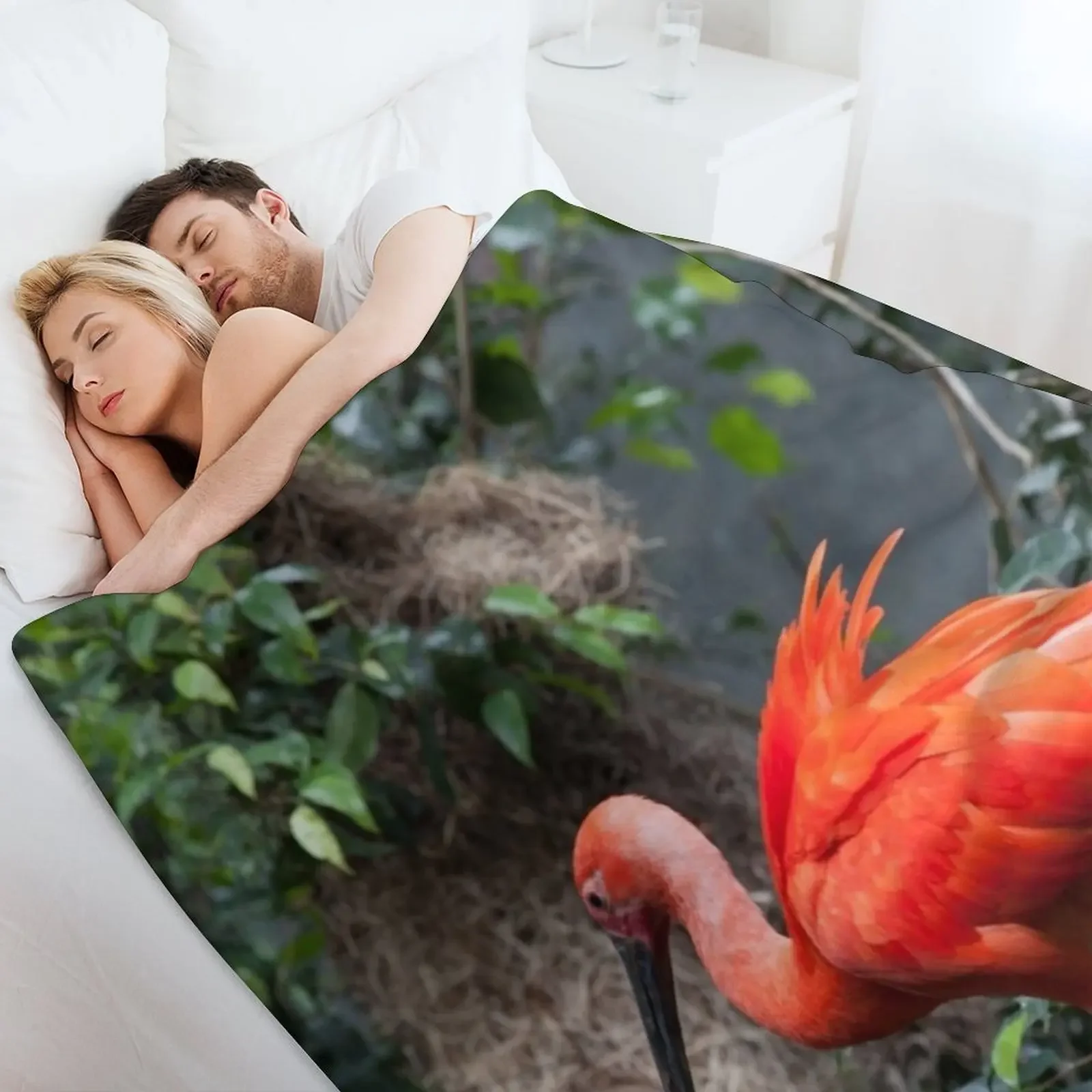 Одеяло Scarlet Ibis в виде лозы одеяло для сна рождественские подарки одеяла