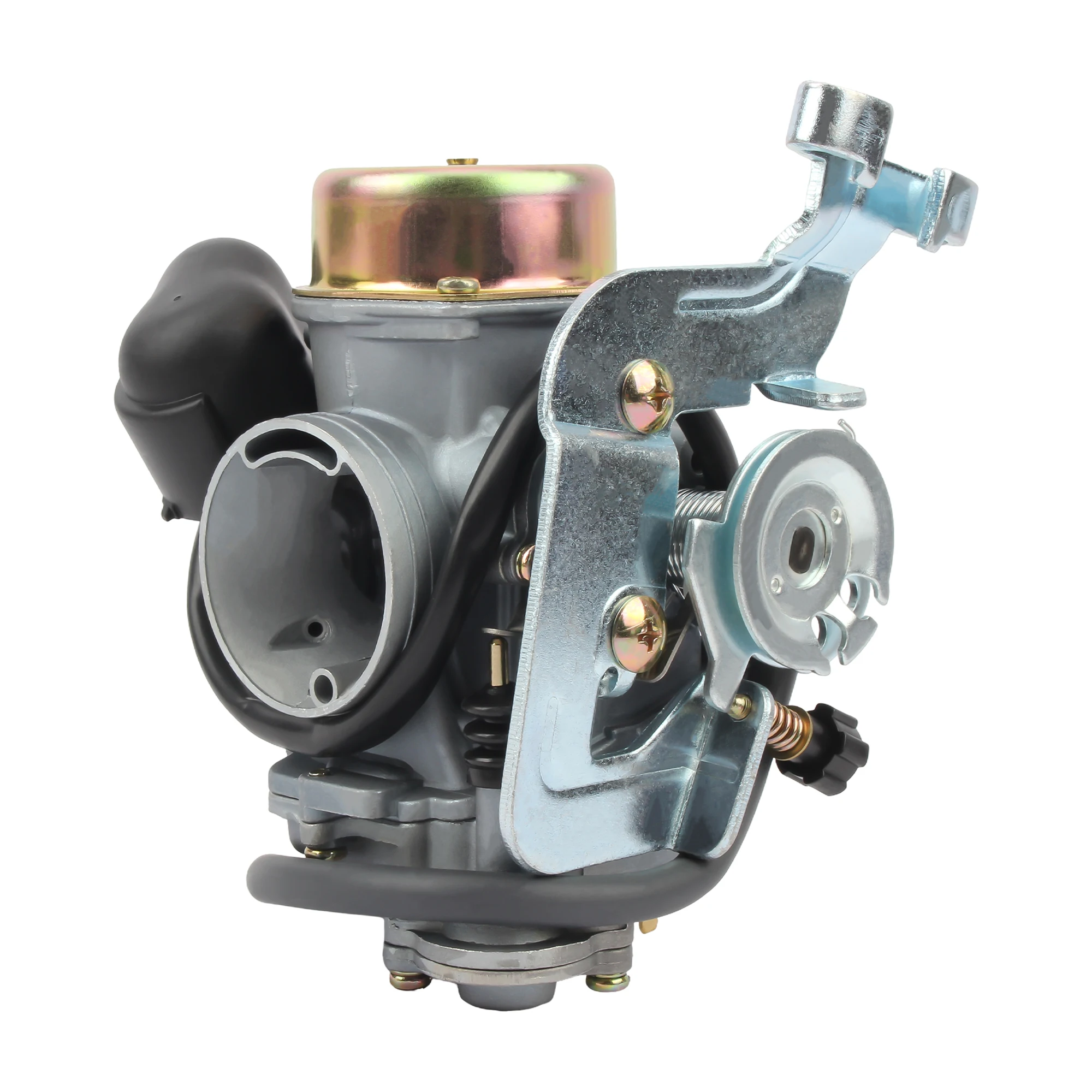 Фото CVK30 мотоцикл CVK 30 мм карбюратор для Keihin GY6 150-250CC TANK 260 скутеры ATV уличный велосипед запасные аксессуары №4