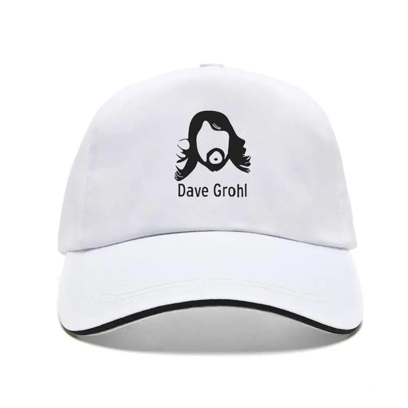 

Бейсболка Dave Grohl Мужская, кепка с плоским козырьком, белый цвет