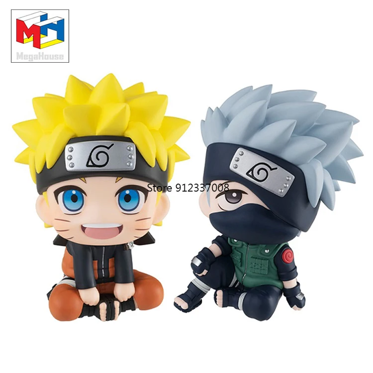 

Naruto Kakashi Wind Swirled Uzumaki Q Action Figure Figurines Sitting Position Table Decoration